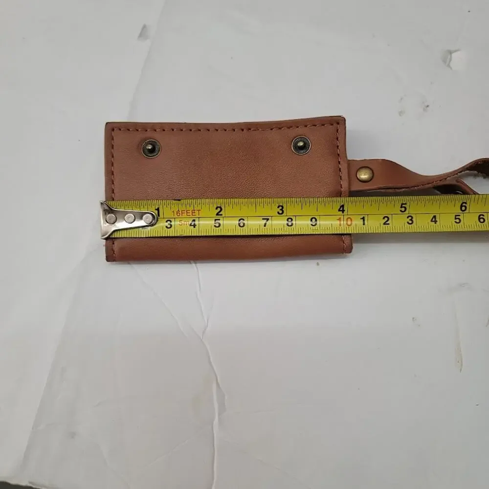 Vintage Hartmann Luggage Belting Leather ID Luggage Tag Identification suitcase